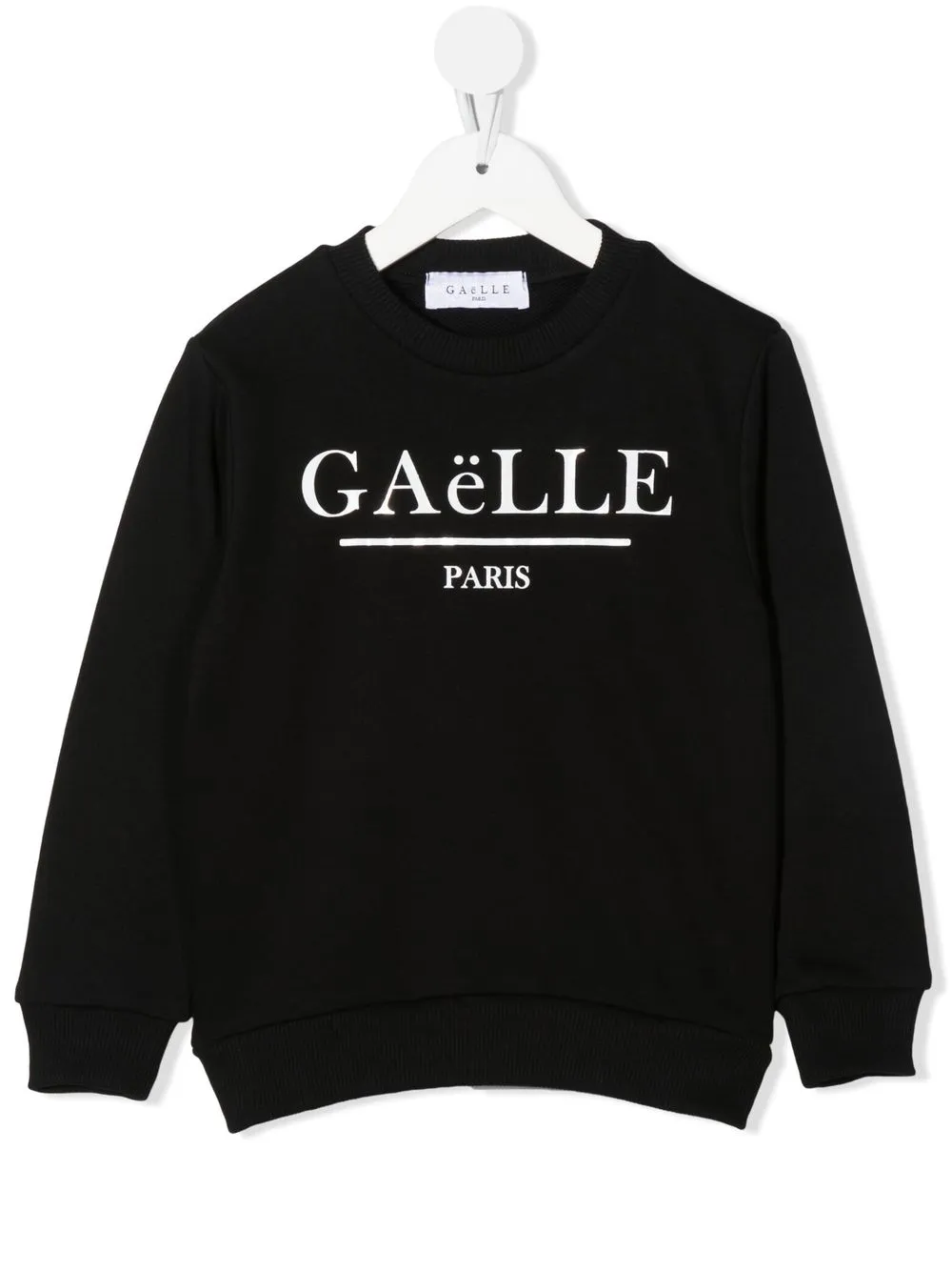 

Gaelle Paris Kids sudadera con logo estampado - Negro
