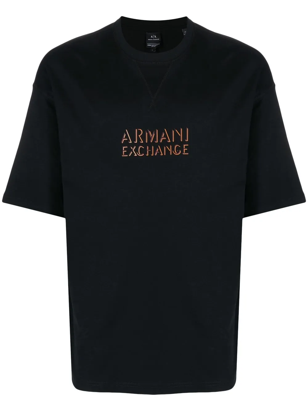 

Armani Exchange logo-print T-shirt - Black