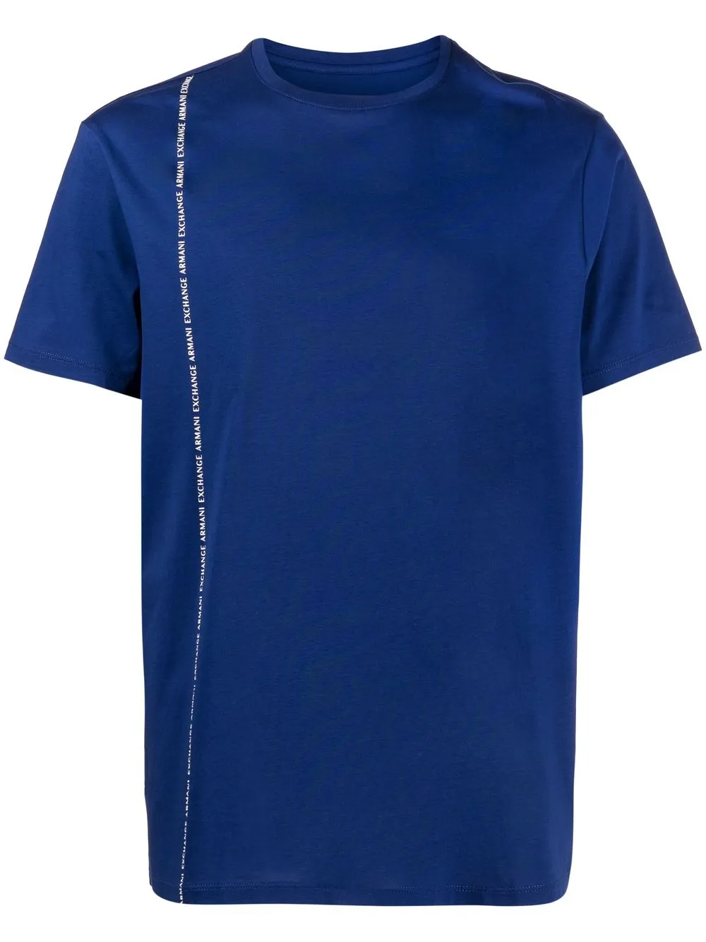 

Armani Exchange playera con logo estampado - Azul