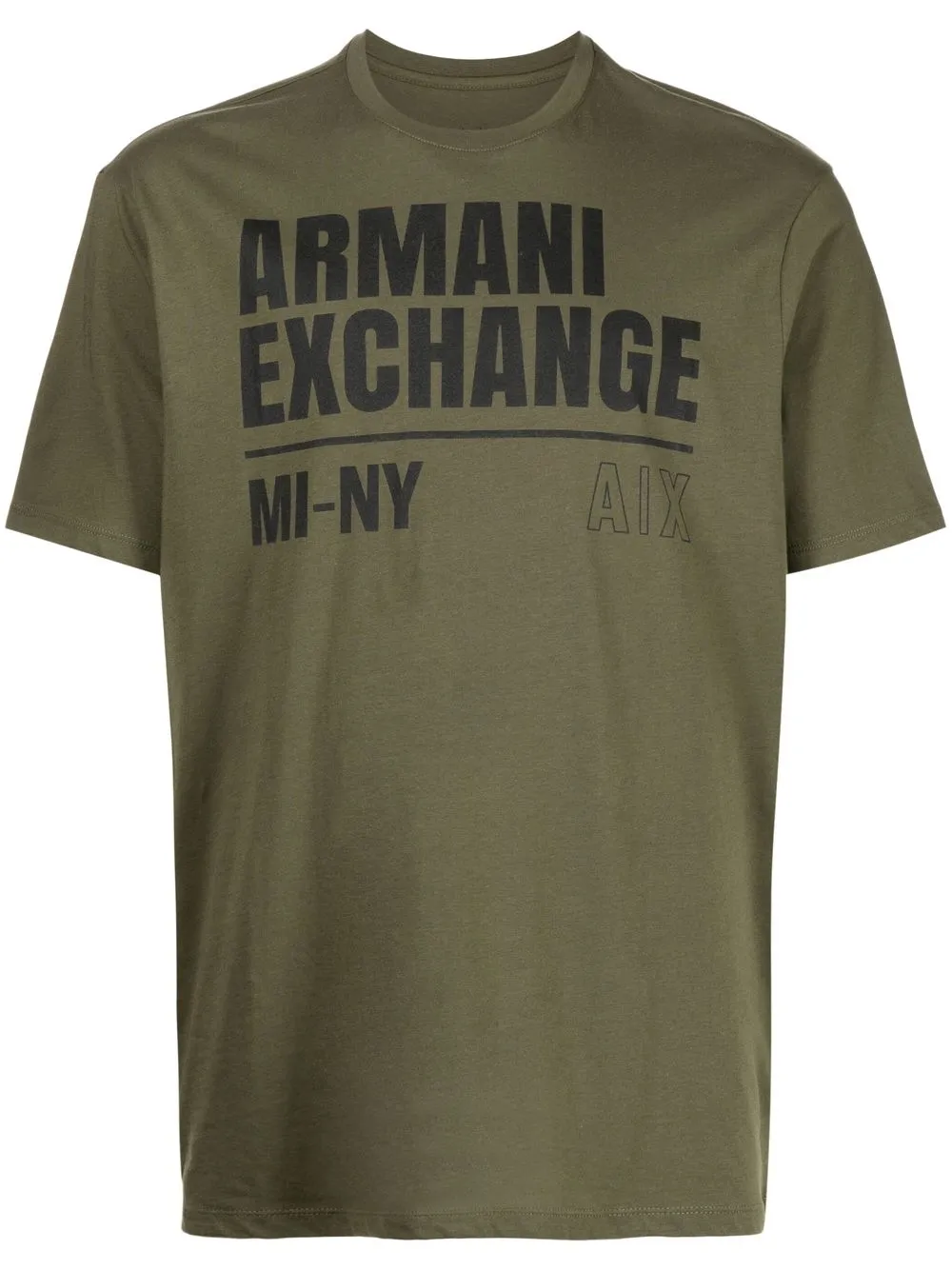 

Armani Exchange playera manga corta - Verde