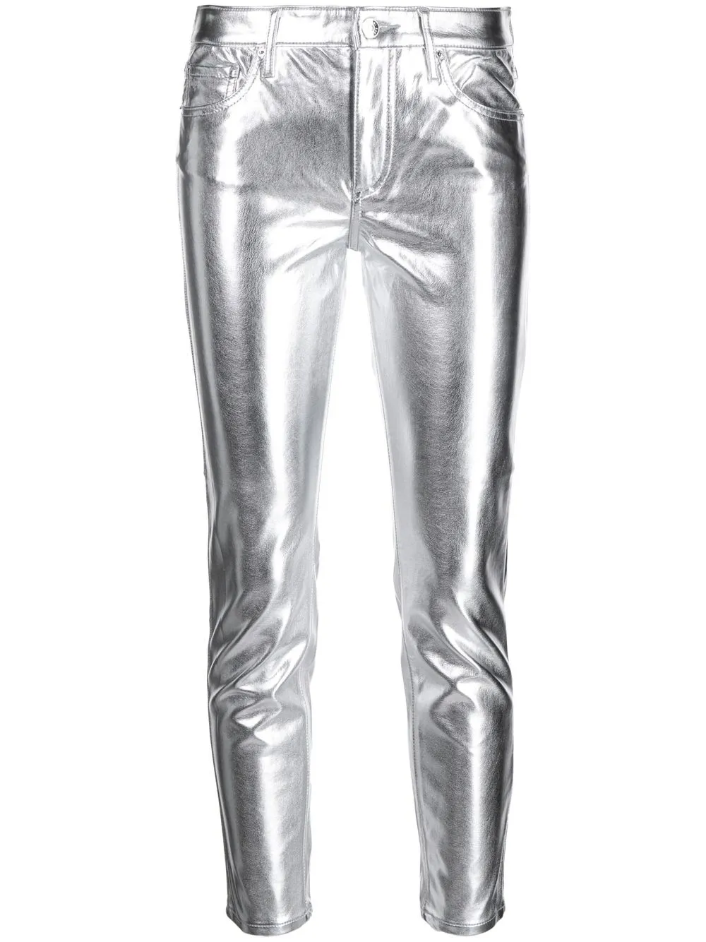 

Armani Exchange metallic slim-cut jeans - Blue