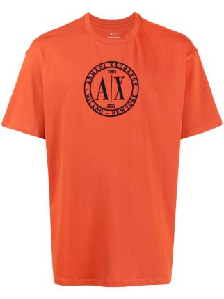 Armani exchange discount orange tshirt