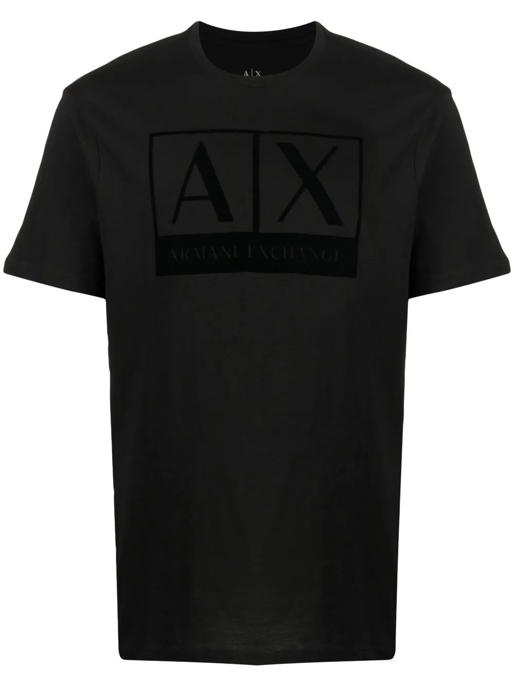 

Armani Exchange playera con logo AX - Negro