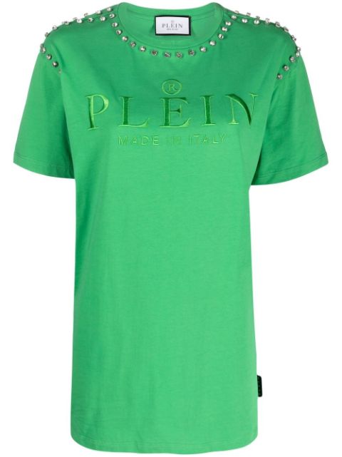 Philipp Plein crystal-embellished short-sleeved T-shirt Women