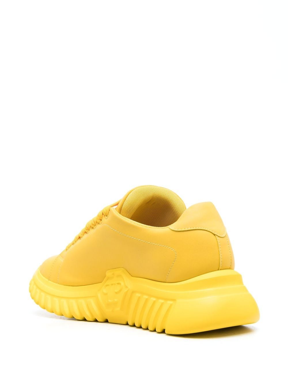 Shop Philipp Plein Supersonic Low-top Sneakers In Yellow