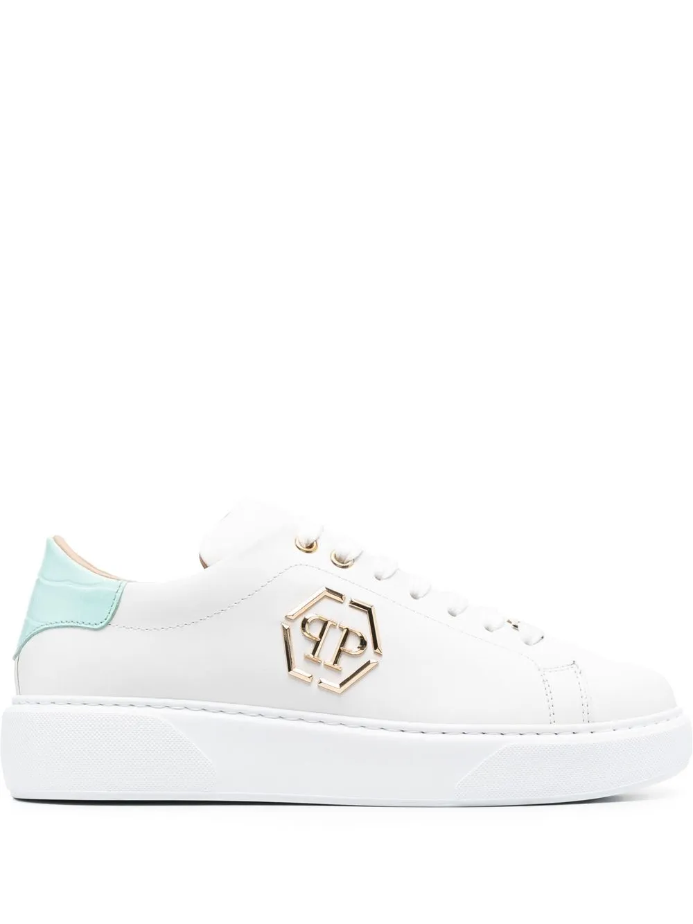 

Philipp Plein Hexagon low-top sneakers - White