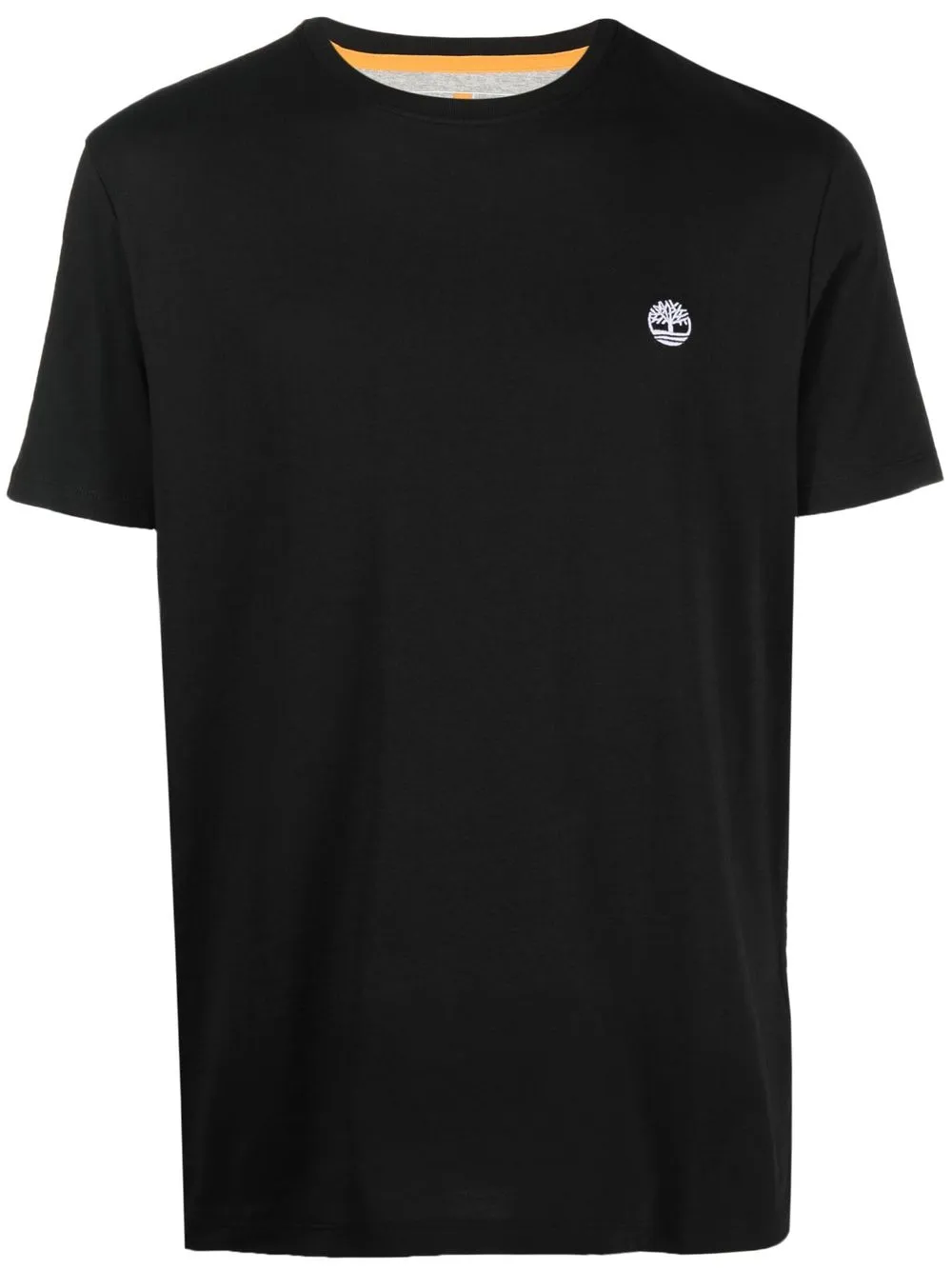 

Timberland logo-embroidered cotton T-shirt - Black