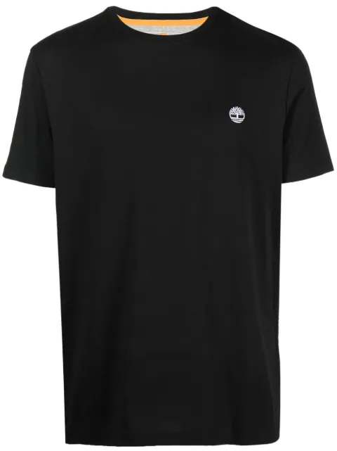Timberland logo-embroidered cotton T-shirt