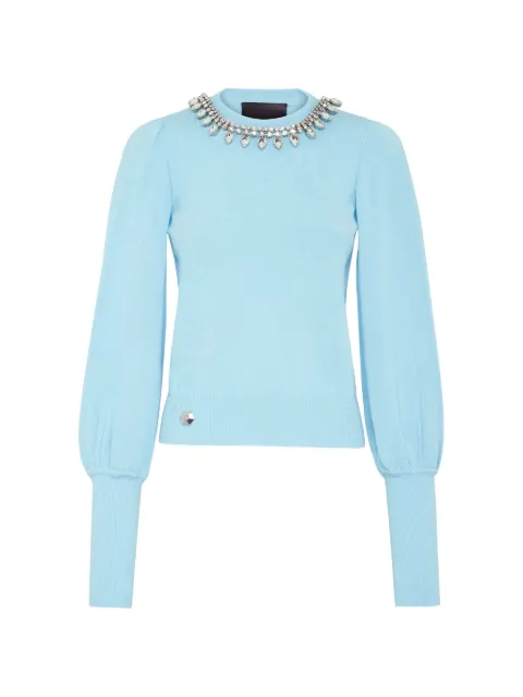 Philipp Plein rhinestone-embellished sweater