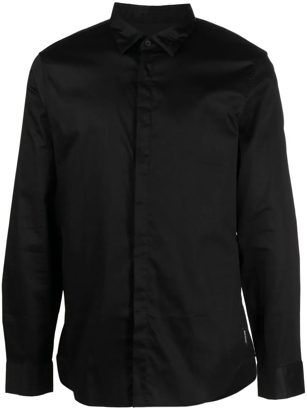 

Armani Exchange classic button-up shirt - Black