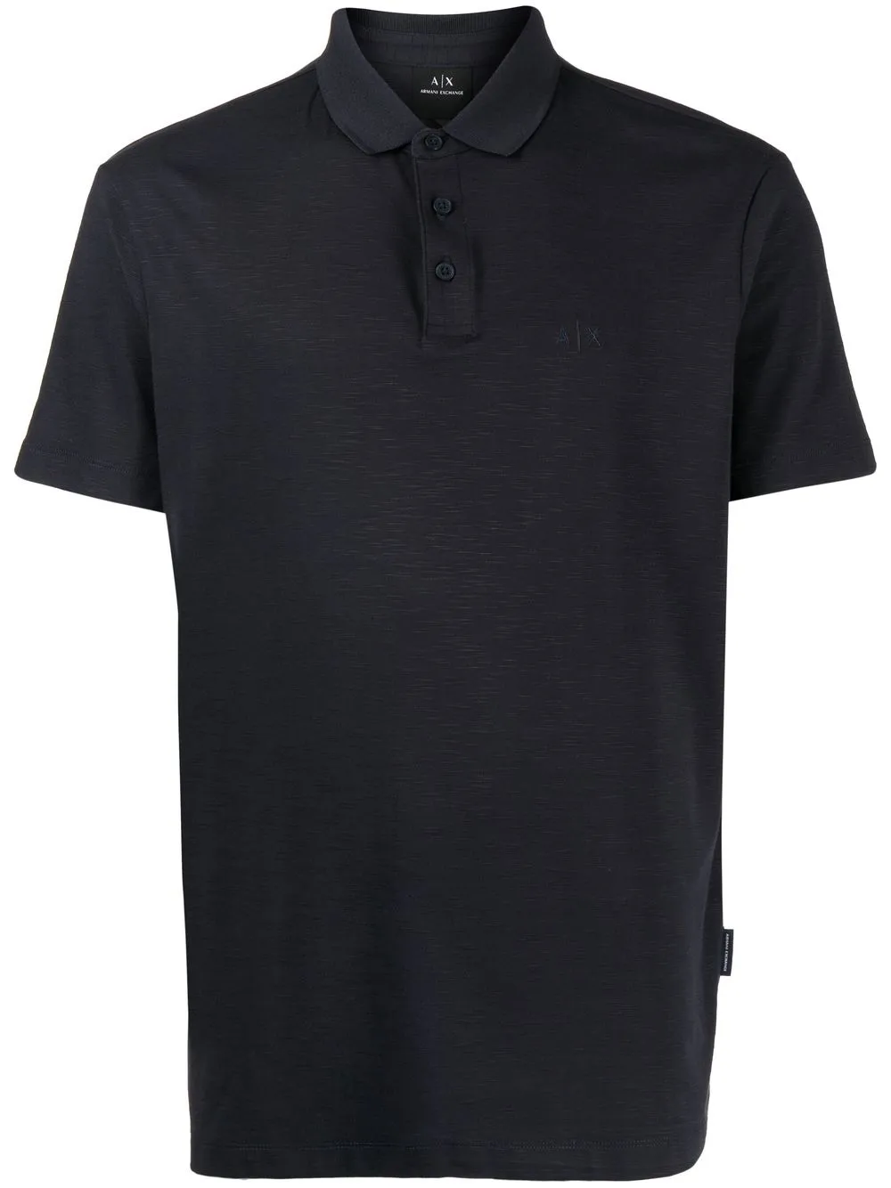 

Armani Exchange playera tipo polo manga corta - Azul
