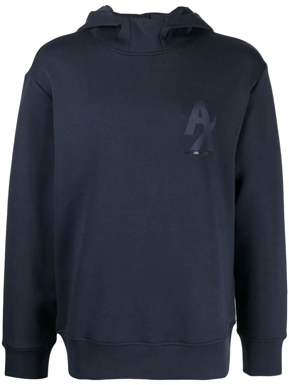 

Armani Exchange hoodie con logo - Azul