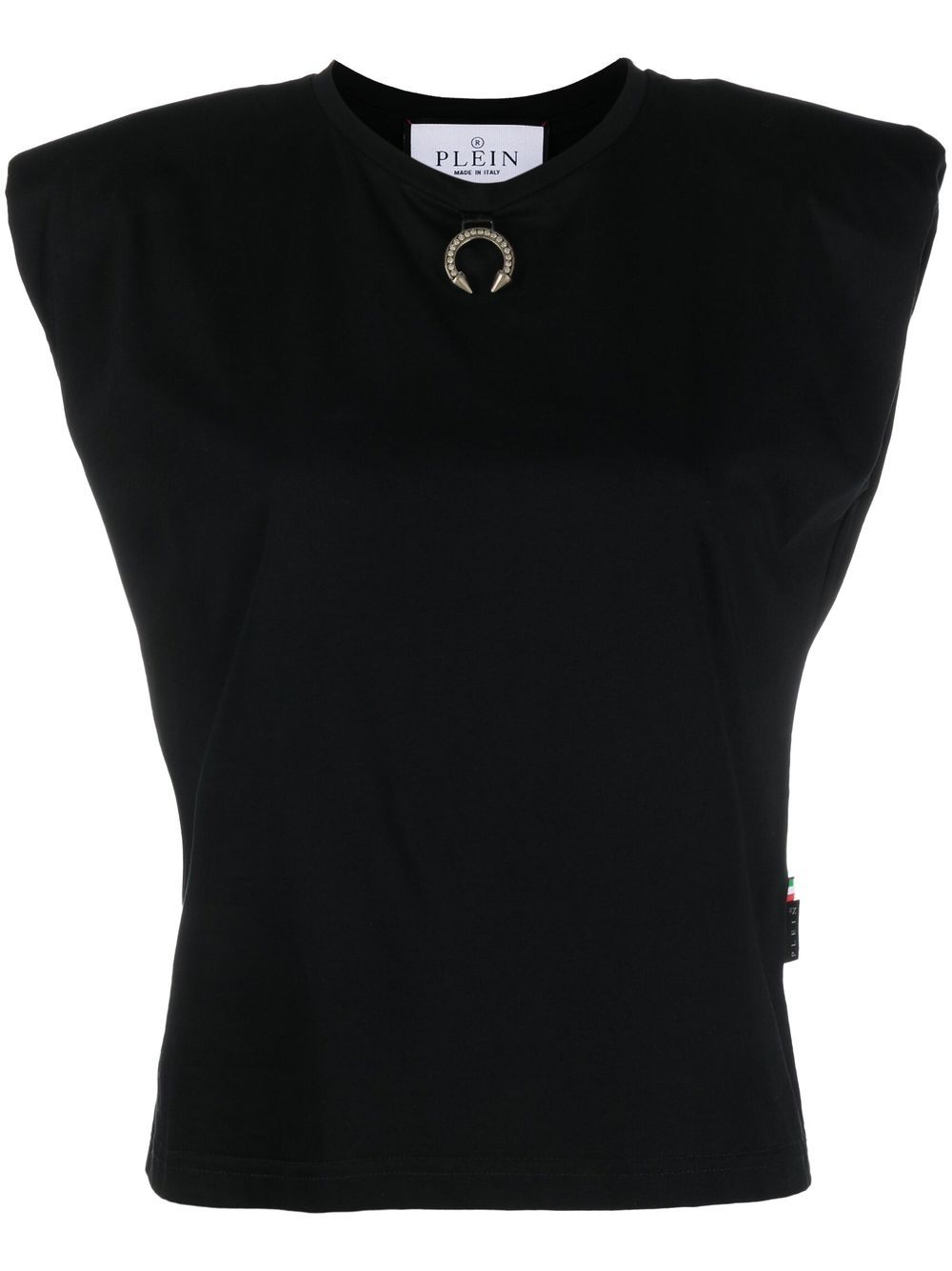 shoulder-pad tank top