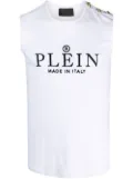 Philipp Plein logo-print tank top - White