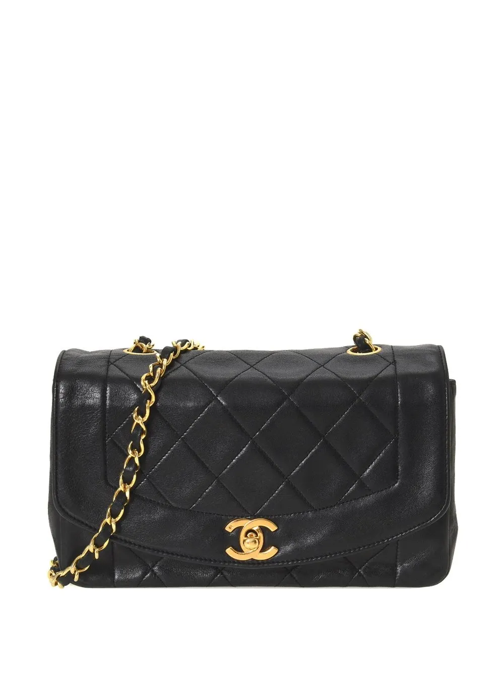 

Chanel Pre-Owned bolsa de hombro Diana - Negro