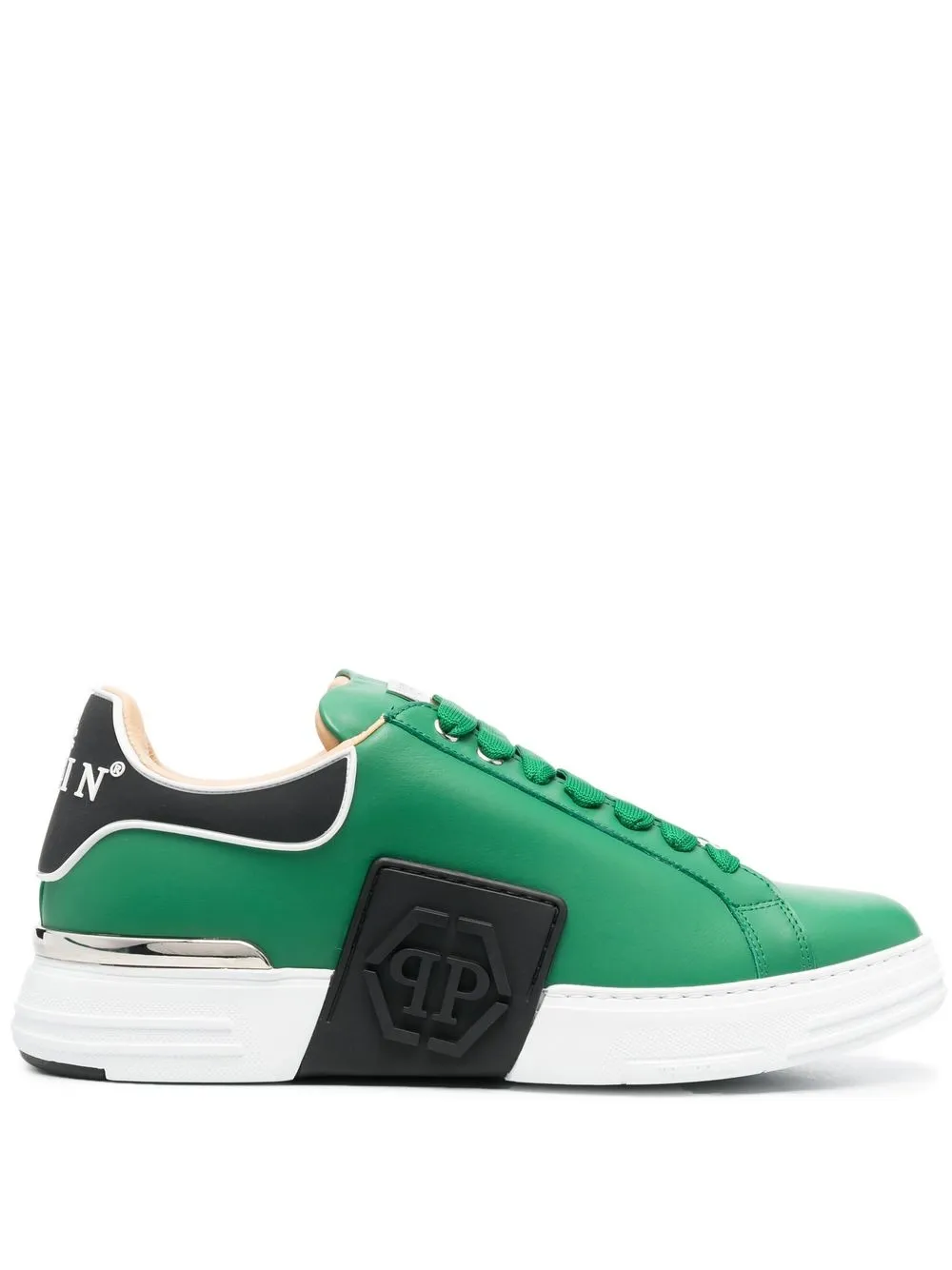 

Philipp Plein Hexagon low-top sneakers - Green