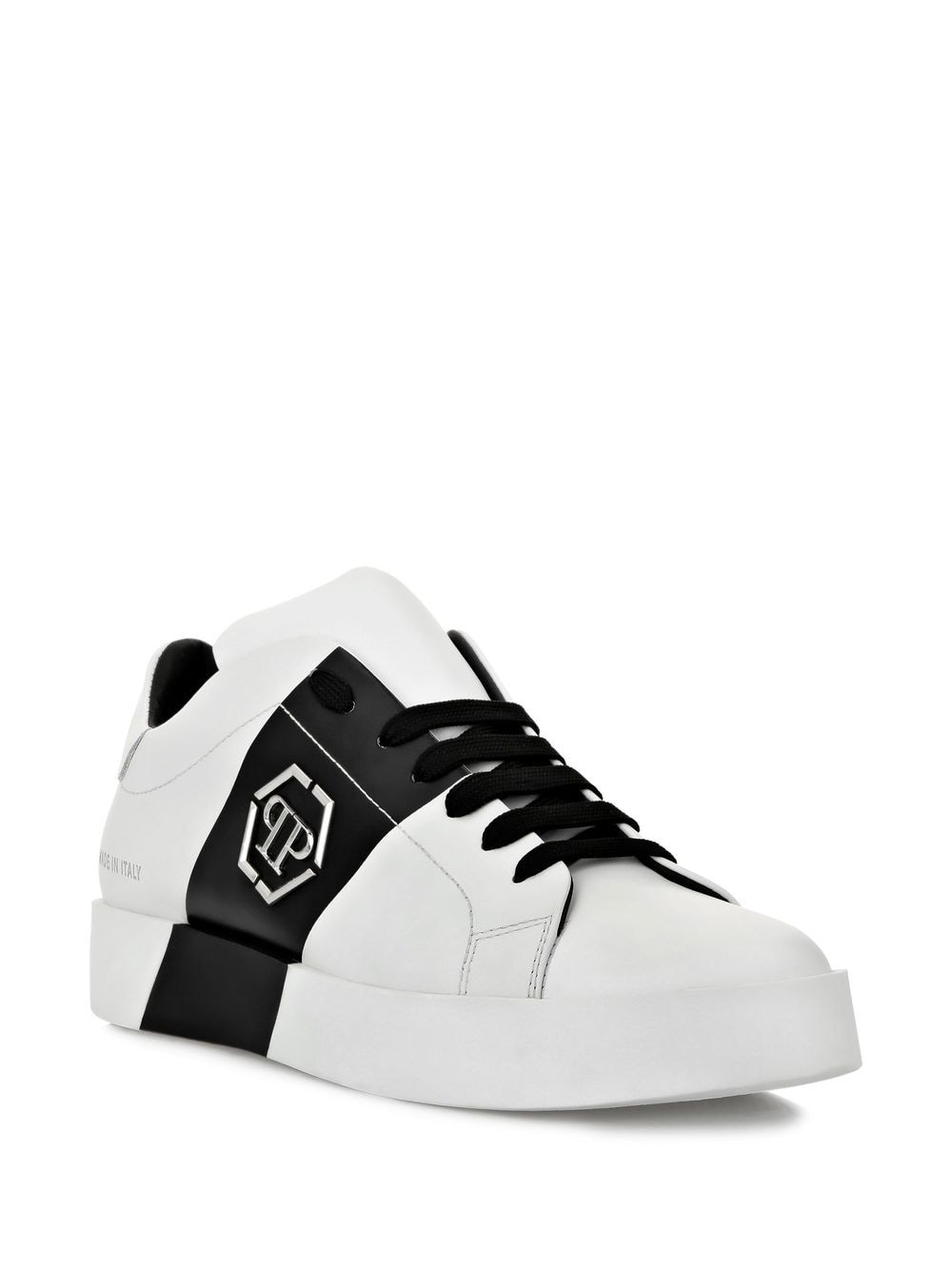 Philipp Plein Hexagon low-top sneakers - Wit