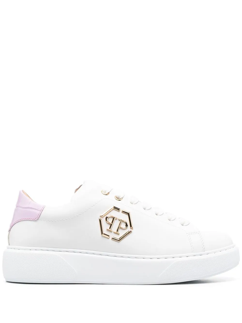 

Philipp Plein Hexagon low-top sneakers - White