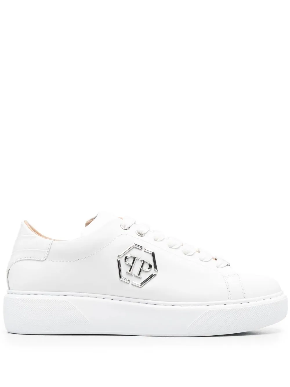 

Philipp Plein Hexagon low-top sneakers - White