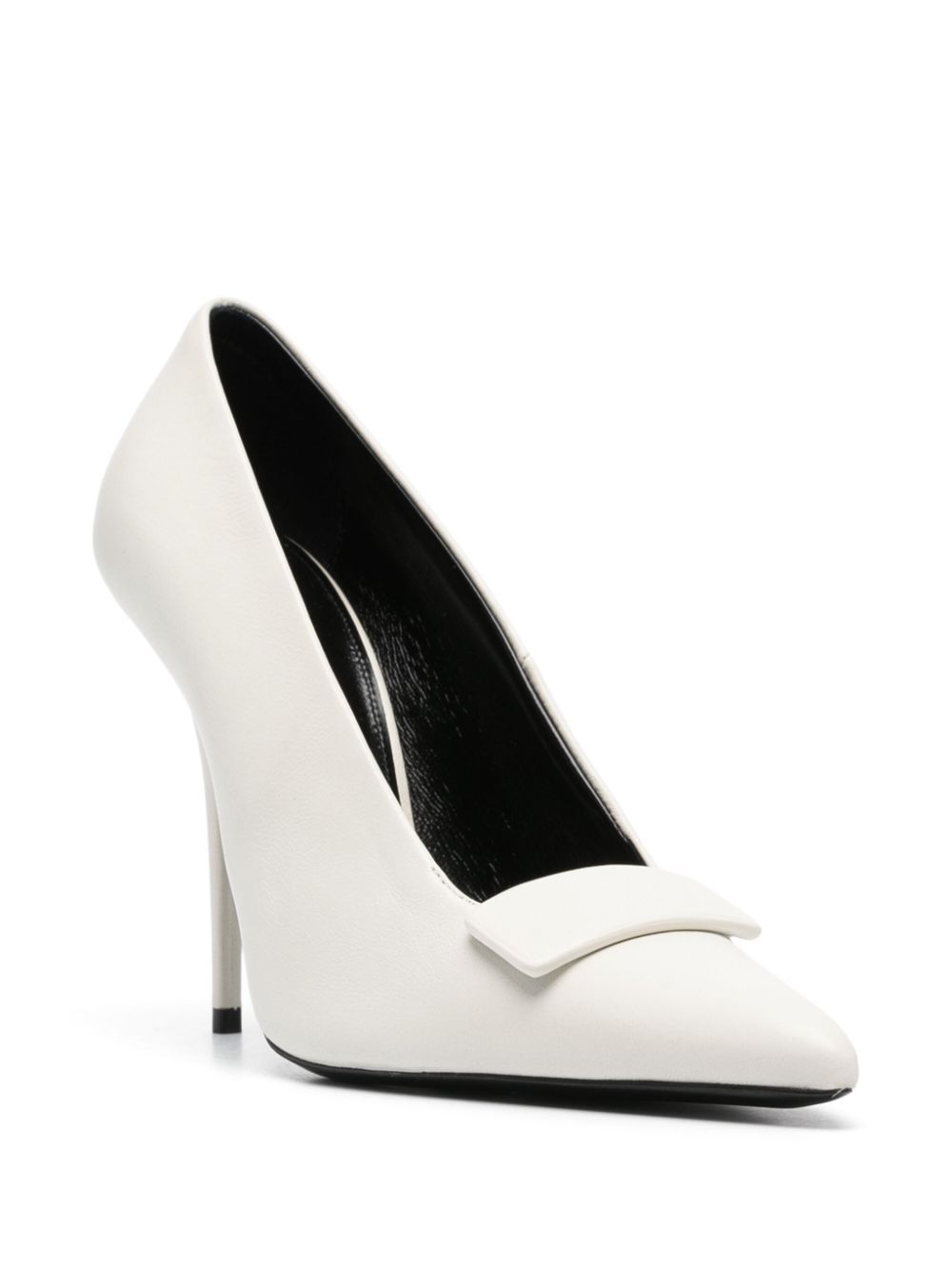 Saint Laurent 110mm Kayla pumps - White