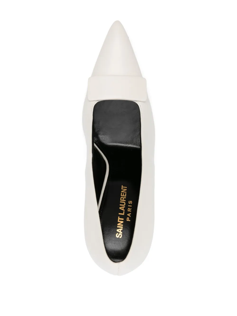 Saint Laurent 110mm Kayla pumps White