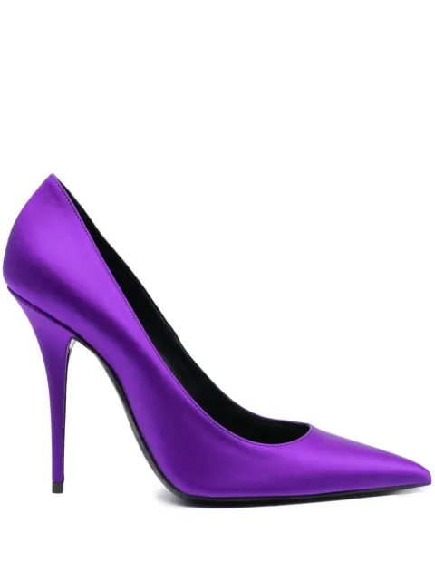 Saint Laurent 110mm Marylin satin pumps