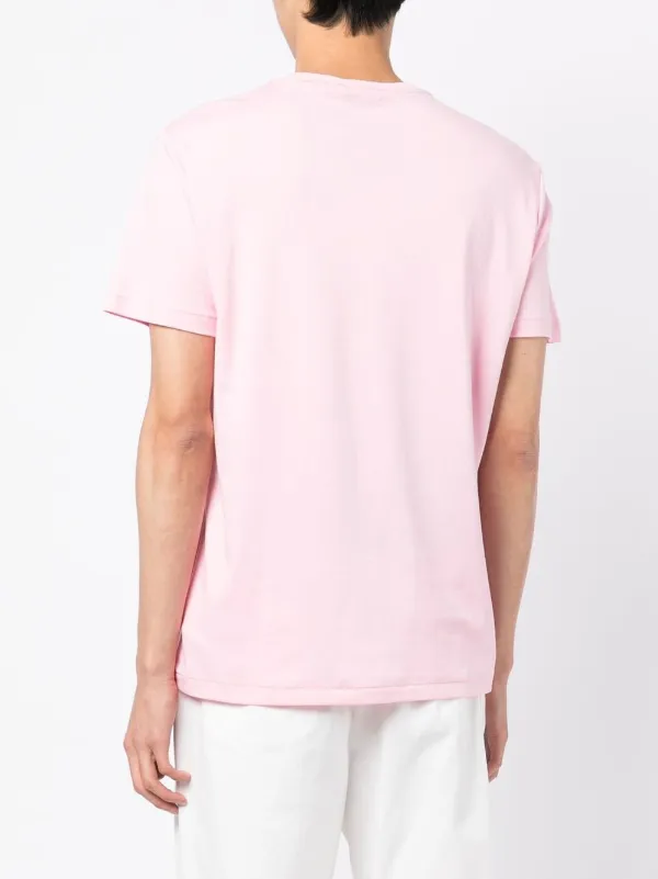 Tシャツ・カットソー POLO RALPH LAUREN Men T-shirt Pink 710654408 049 Polo Ralph Lauren Big Boys Short-Sleeve Jersey T-Shirt