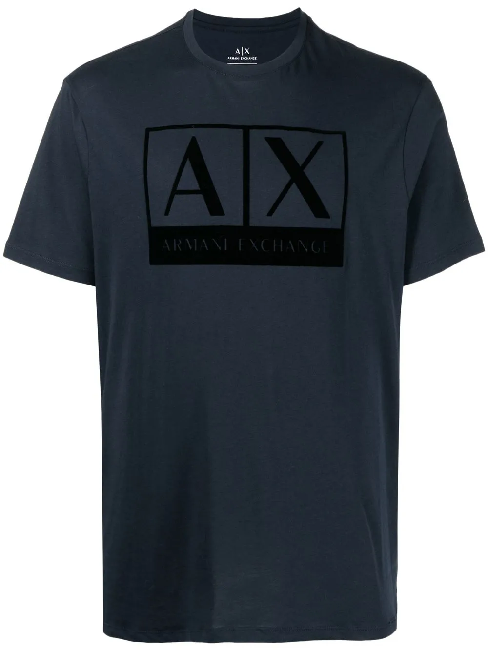 

Armani Exchange playera con logo AX - Azul