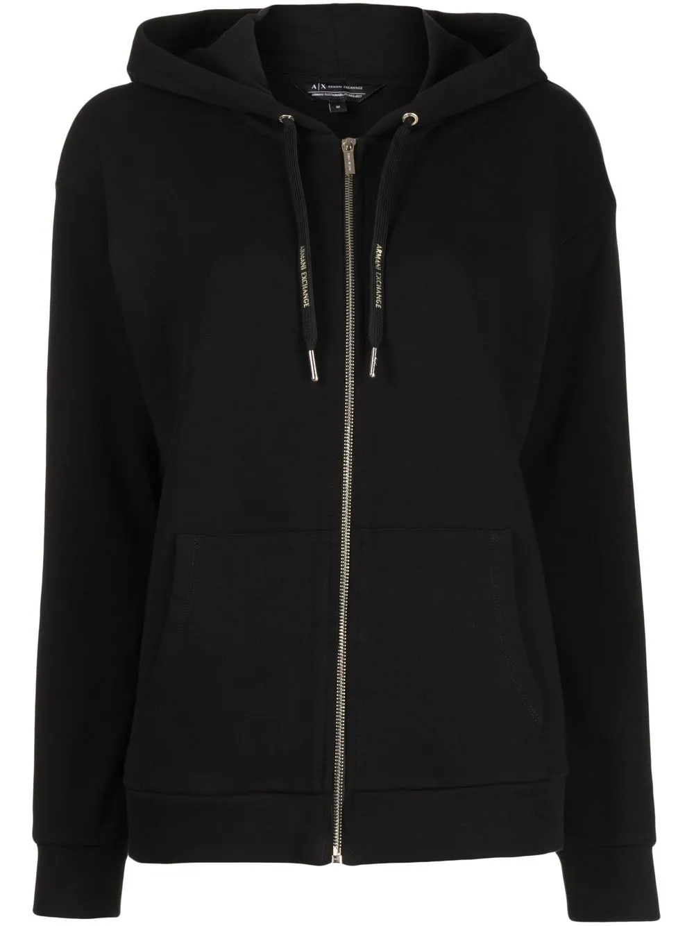 

Armani Exchange hoodie con cierre - Negro