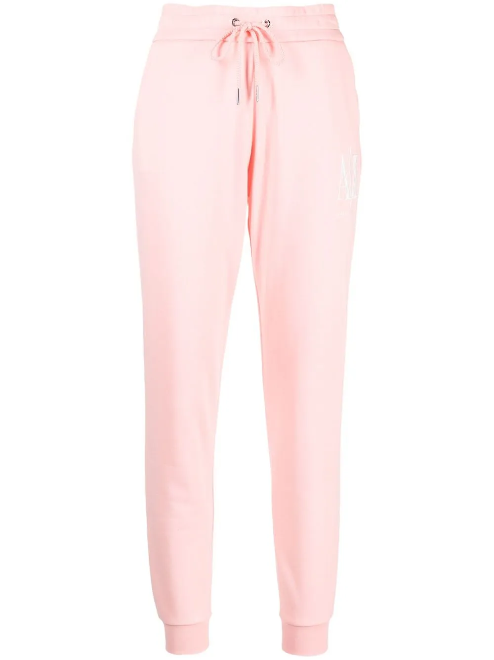 

Armani Exchange pants con logo estampado - Rosado