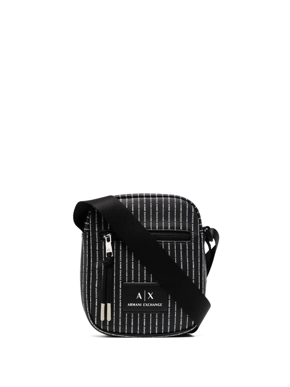 

Armani Exchange bolsa crossbody con logo estampado - Negro