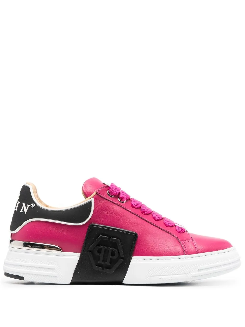 

Philipp Plein Hexagon low-top sneakers - Pink