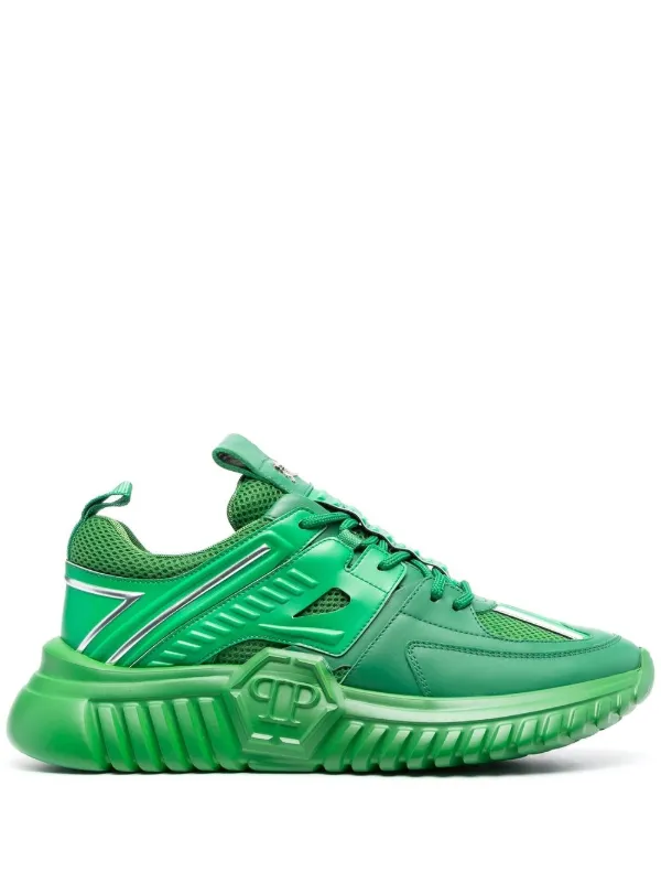 Philipp plein green on sale shoes