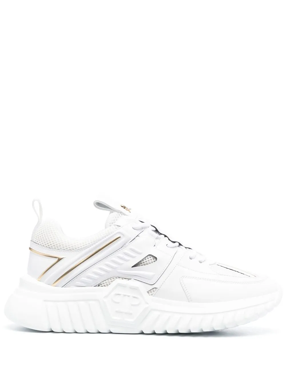 

Philipp Plein Hexagon Runner low-top sneakers - White