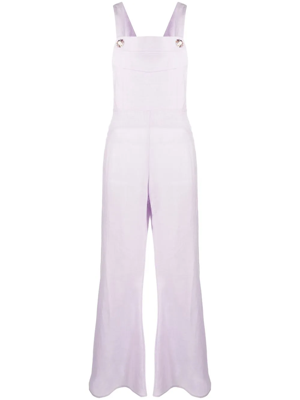 

Sleeper Baccara linen jumpsuit - Purple