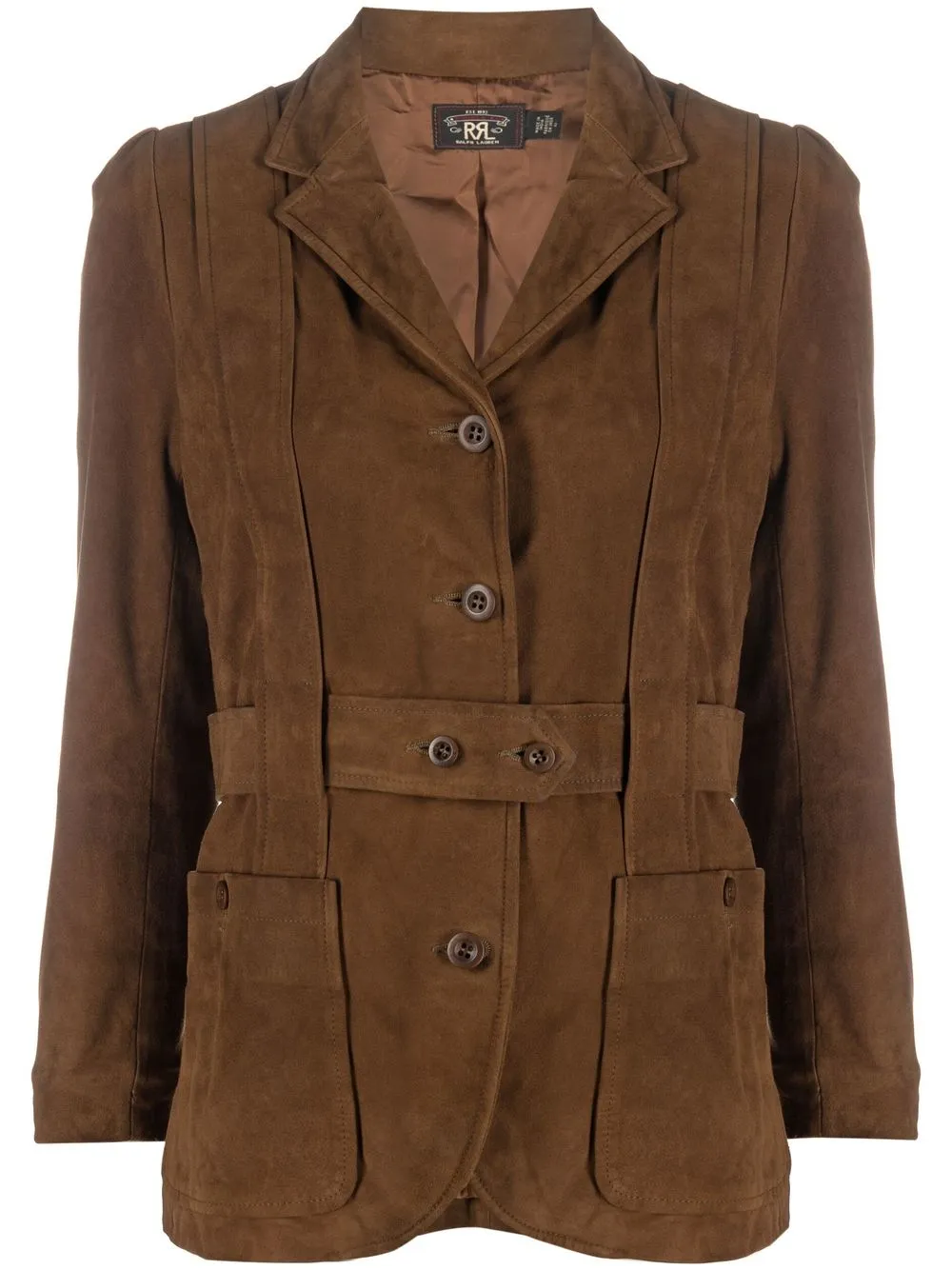 

Ralph Lauren RRL Stevens suede jacket - Brown