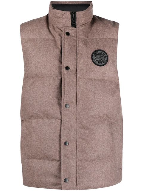 Canada Goose gilet Garson à design matelassé