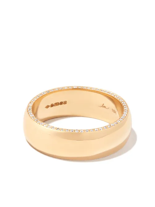 Anneau Othello en 18ct serti de diamants - Lizzie Mandler Fine Jewelry - Modalova