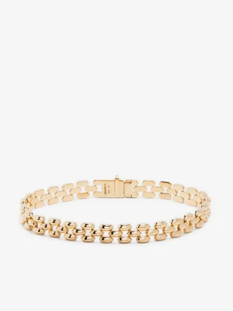 Lizzie Mandler Fine Jewelry pulsera Cleo en oro amarillo de 18kt