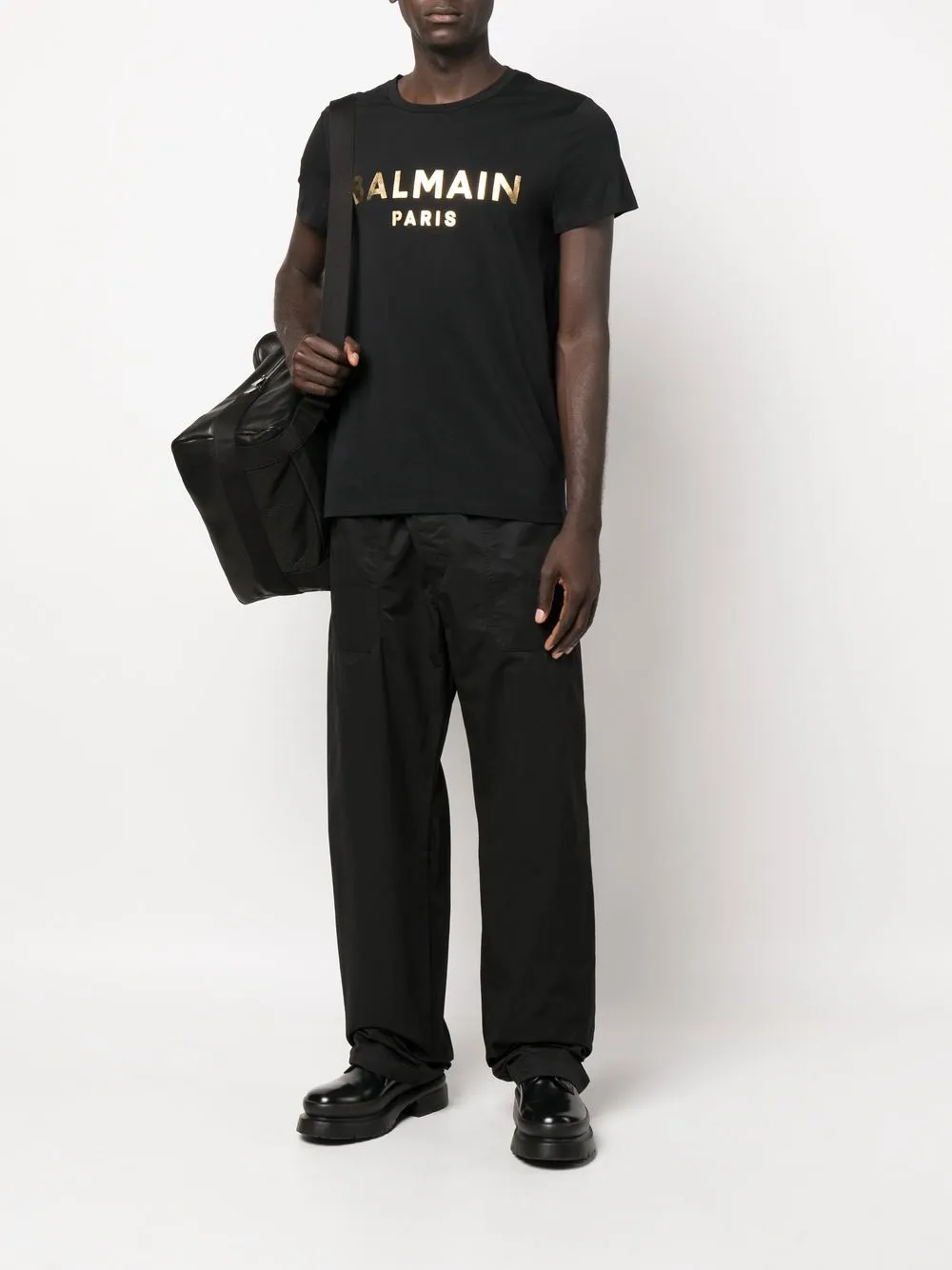 farfetch.com | Balmain t-shirt med logotyp