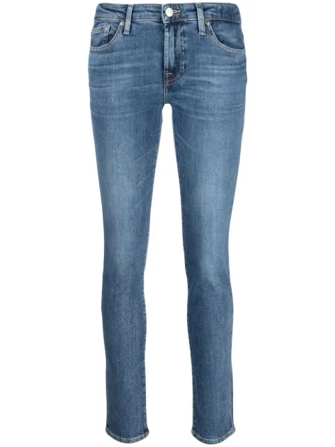 low-rise jeans