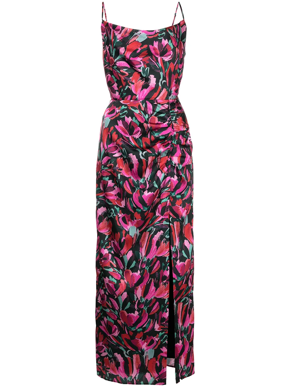 

Milly Lilliana tulip-print dress - Black