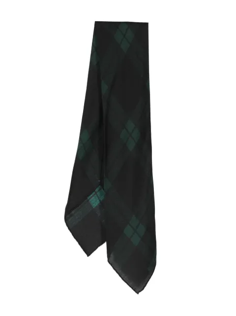 Ralph Lauren Purple Label check-pattern bow tie