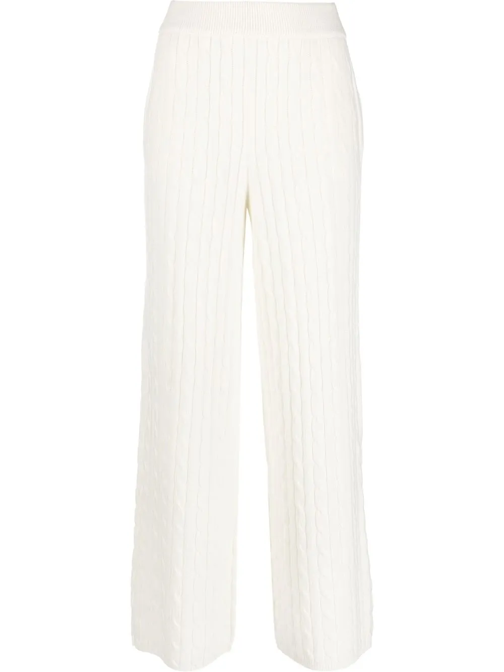 

Polo Ralph Lauren cable-knit wool-cashmere trousers - Neutrals