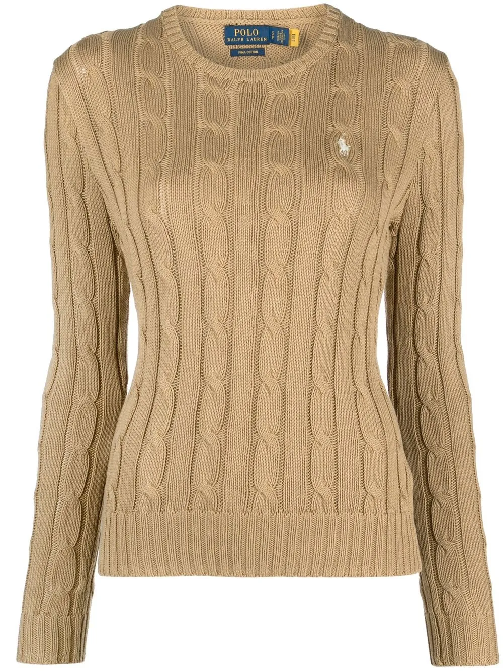 

Polo Ralph Lauren long-sleeve knitted jumper - Neutrals