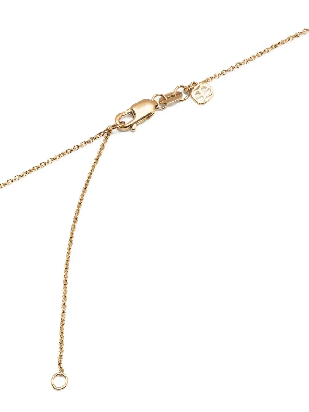 Shop Sydney Evan 14kt Yellow Gold Diamond Eye Necklace