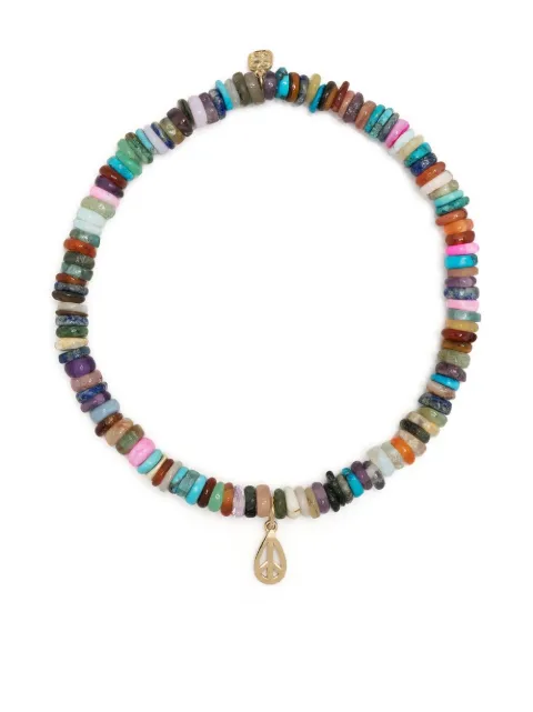 Sydney Evan Bracciale di perline Heishi in oro giallo 14kt