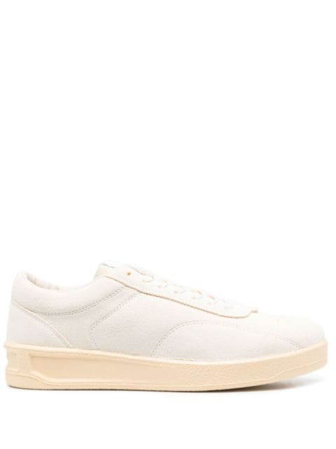 Jil Sander lace-up leather sneakers