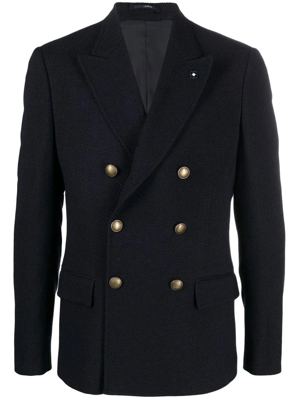 

Lardini blazer con doble botonadura - Azul