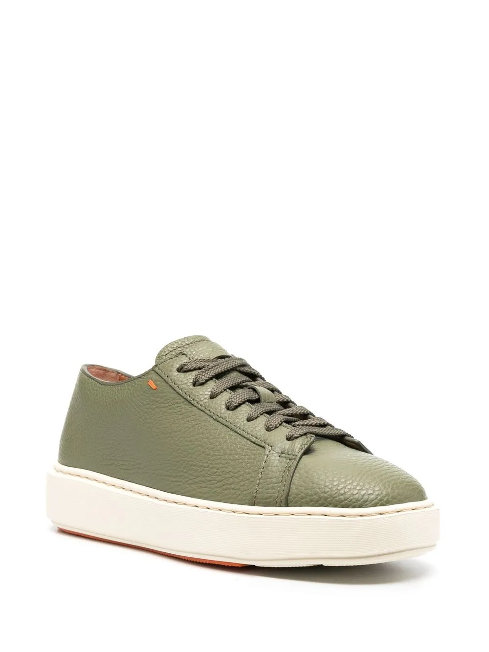 Santoni Sneakers met plateauzool - Groen